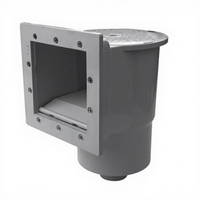 Skimmer mural de piscine standard en ABS de haute qualité, idéal pour le nettoyage des piscines - Vente chaude