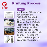 Points en silicone pour chaussettes, points antidérapants en silicone pour la fabrication de chaussettes |   Conserve la forme