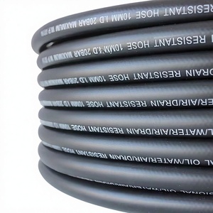 Tubi Flessibili NBR Neri Rinforzati con Filo Metallico per Motori Diesel/Benzina, Misure Personalizzabili, Resistenti all'Invecchiamento, Senza Crepe, Tagliabili ZXQ - Product Image 2