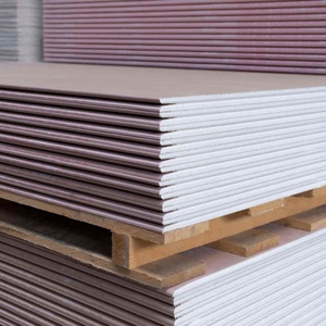 Plaque de plâtre ignifuge moderne Haoxin avec surface en papier 2440x1220mm, garantie 3 ans pour les plafonds suspendus des hôtels, des bureaux et des bâtiments - Product Image 6