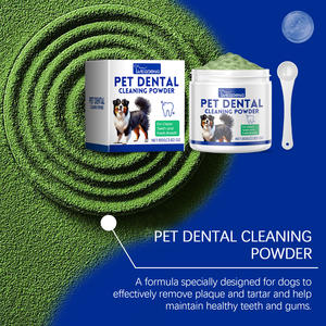 Poudre nettoyante dentaire pour chiens Poudre nettoyante dentaire nettoie en douceur le tartre et les taches de dents, rafraîchit l'haleine - Product Image 6