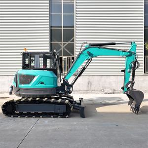 Бесплатная доставка 4.5Ton 6.5Ton мини-двигатель экскаватор гидравлический гусеничный микро-экскаватор с двигателем EPA/CE - Product Image 4