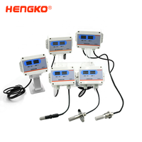 Sonde amovible de température et d'humidité HENGKO HG803 316L pour la surveillance des conduits CVC et des salles blanches