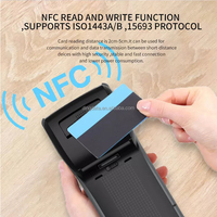 Terminal portable Honeywell avec imprimante, NFC, Wifi, robuste, PDA, appareil portable, système d'exploitation Android 5,5 pouces