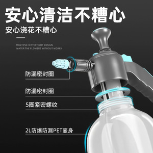 High <b>Pressure</b> Spray Bottle 0.5L Manual Cleaning For Glass Kitchen Use - Product Image 4
