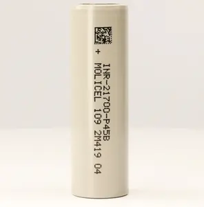 Vente chaude!!! Haute qualité Original 21700 P45B Molicel Inr21700 P45B 3.7v 4500Mah pour batterie de motos électriques