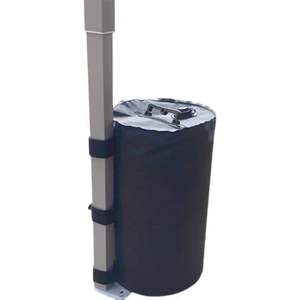 Fábrica personalizada Durable reutilizable plegable 20L 25 litros PVC dosel redondo peso del agua lastre bolsa para tienda - Product Image 3