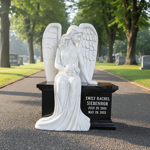 Bancas de granito para uso en cementerios, banco de granito para exteriores y banco de cementerio - Product Image 2