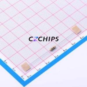 Résistance traversante CR1/4W-56ohm 5%-OT52, composant traversant (THT), D2.7xL6.2mm, film carbone 56Ohm 5% 250V - Product Image 2