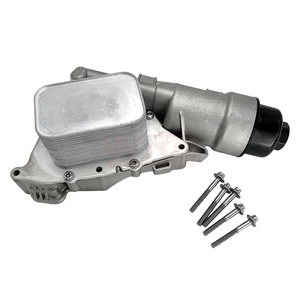 Nouveau boîtier de filtre à huile WRR pour F30 G20 320i 330i 11428585235 Garantie 1 an Adaptateur de bouchon de refroidisseur de lubrification moteur fiable - Product Image 1
