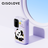 SOLOVE 20000 mah Powerbanks 20000 Mah Chargeur mobile portable 2 Usb Mini Power Bank pour tous les téléphones