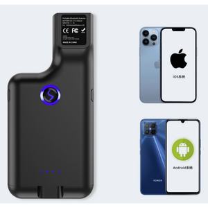 Escáner de Código de Barras Inalámbrico Bluetooth 1D 2D <span class=keywords><strong>QR</strong></span> <span class=keywords><strong>con</strong></span> Clip Trasero para Teléfono <span class=keywords><strong>Celular</strong></span>, para Operación <span class=keywords><strong>con</strong></span> una Sola Mano - Product Image 5