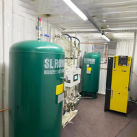 Máquina de Llenado de Cilindros de Oxígeno con Planta Generadora de Oxígeno PSA, Estación de Recarga de Gas Medicinal de Alta Presión para Suministro de Gas