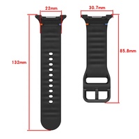 Correa de silicona para Samsung para Galaxy 8 Classic Ultra 2 No Gap 20mm 22mm pulsera Smartwatch Correa transpirable 40mm 43mm 44mm