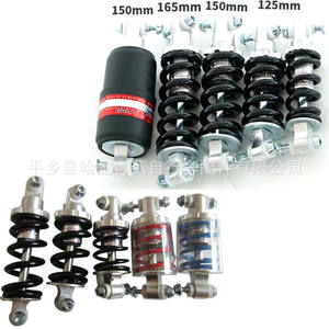 Amortisseurs arrière de vélo 15060 réglables, rigidité élastique 3.1, pour VTT, suspension à ressort métallique - Product Image 2