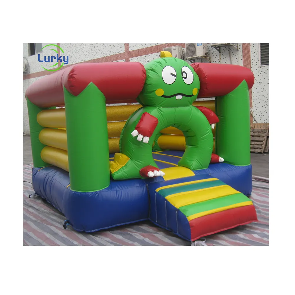 Kleine kommerzielle Hüpfburg Outdoor aufblasbare Türsteher für Kinder Vergnügung spark Einrichtungen Bounce Castle aufblasbar