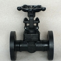 Valve sphérique forgée à haute pression en acier au carbone ASTM A105 à douille à souder classe 800