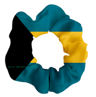 Élastiques à cheveux avec drapeau de la Guadeloupe pour femmes, filles et enfants, accessoires pour cheveux patriotiques, attaches pour queues de cheval, décorations pour la fête nationale