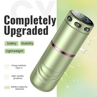 Machine à tatouer professionnelle pour maquillage permanent des sourcils, sans fil, batterie au lithium, moteur sans balais, légère (131 g), facile à transporter