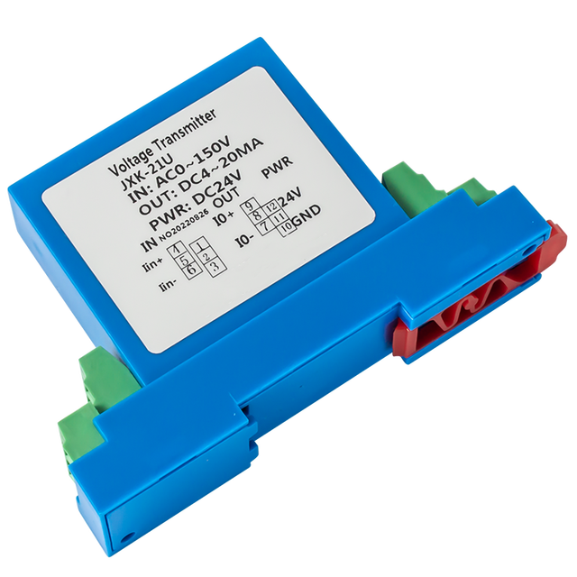 AC DC Voltage Signal Converter AC 0-100V 0-200V 0-300V 0-500V Input DC Voltage Sensor 4-20mA RS485 0-10V Voltage Transmitter