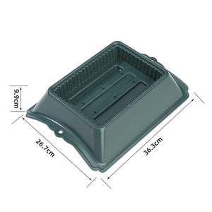 Venta al <span class=keywords><strong>por</strong></span> <span class=keywords><strong>mayor</strong></span> piso verde <span class=keywords><strong>barro</strong></span> seco Floral espumas ladrillos ataúd individual sillín <span class=keywords><strong>maceta</strong></span> plástico ataúd sillín Floral bandeja - Product Image 5