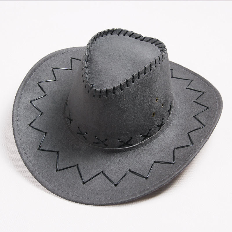 Chapeau de cowboy gris