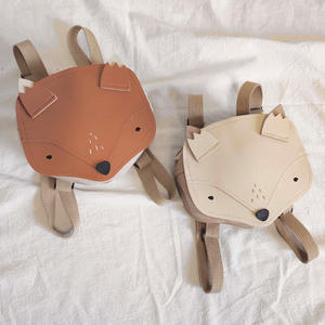 Tas Selempang Anak TK Bahan Kulit PU Kanvas Motif Rubah 5 Pcs Harga Murah - Product Image 2