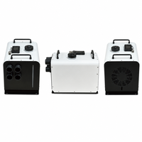 8KW 12V 24V Hepsi Bir Arada Dizel Park Isıtıcısı Dahili Yakıt Deposu LCD Kumandalı, Kamyon ve Karavanlar için Yatay Hava Dizel Isıtıcısı