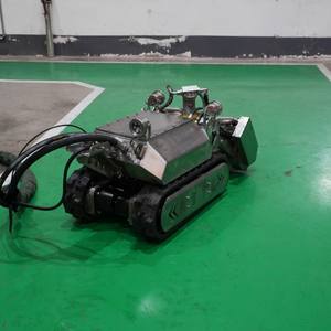 Alta Sucção Poder 450mm Largura Underwater Pipeline Esgoto Tratamento Lodo Limpeza Robô - Product Image 6