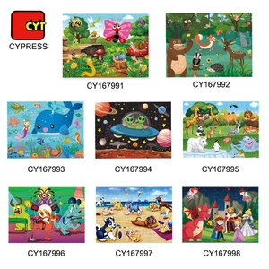 Cartoon Forest Animals Pattern <strong>Jigsaw</strong> Puzzle Paper <strong>3D</strong> Puzzle <strong>Jigsaw</strong> - Product Image 6