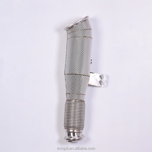 ระบบดาวน์ไปป์วาล์วทรอนิกส์สมรรถนะสูง 304SS สำหรับระบบไอเสีย BMW B58 พร้อมแผ่นกันความร้อน OPF และข้อต่อบอลจอยท์ - Product Image 6