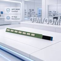 Fabricante Personalizado de Circuitos Impresos Flexibles FPC de una Sola Cara, Circuitos de Sensor, Interruptores de Membrana, Capas de Circuito, Conectores, Teclado
