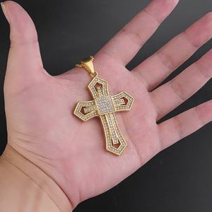 Offres Spéciales – Pendentif en Acier Inoxydable avec Micro-Incrustation, Bijou Chrétien, Croix Religieuse, Collier Ankh - Product Image 3