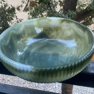 Bol en résine écologique utilisant des matériaux durables pour un usage quotidien ou décoratif Disponible au prix d'usine - Product Image 5