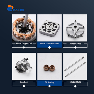 Universal potente duradero cobre puro 71*18mm Ac eléctrico 220V Motor DE VENTILADOR DE MESA - Product Image 3