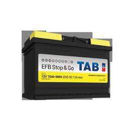 Batería Tab Efb Stop Go 12V 75Ah 680A para sistemas de arranque y parada automáticos - Product Image 3