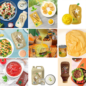 Venta al por mayor <span class=keywords><strong>para</strong></span> restaurantes, uso doméstico, <span class=keywords><strong>hamburguesa</strong></span> picante, <span class=keywords><strong>queso</strong></span>, mostaza amarilla, mayonesa, salsas, tambores a granel, bolsitas, cajas, botella, bolsa HACCP - Product Image 6