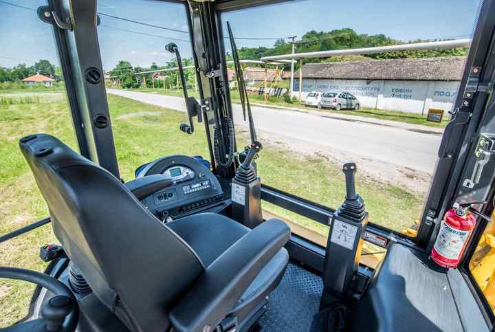 New Pilot Control 8Ton 4WD Backhoe Loader 777A CLG777A 777a-s with ...