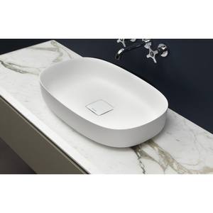 Per Antonio Lupi Bolo Flumood lavabo moderno artistico lavabo in porcellana con finitura opaca fatta a mano per uso bagno o Hotel - Product Image 3