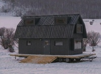 Maisonnette préfabriquée mobile de 20 pieds, cabine modulaire mobile pour Airbnb, location de vacances, hôtel, bureau et villa