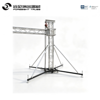 Sistema de Truss para Postes de Portería de Alta Resistencia con Manivela y Elevación Eléctrica Opcional, de Aluminio 6061 para Iluminación de Escenarios de Conciertos