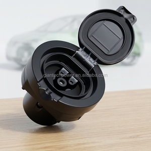 Prise de charge EVSE Type 2 AC avec verrouillage électromagnétique pour borne de recharge de véhicule électrique 32A avec fonction d'arrêt automatique - Product Image 1