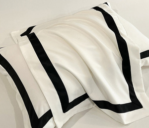 Sang trọng bán buôn thiết kế giá rẻ Thêu Linen <span class=keywords><strong>Comforter</strong></span> Bìa tấm ga trải giường khách sạn bedsheet <span class=keywords><strong>bedding</strong></span> Set 100% cotton - Product Image 4