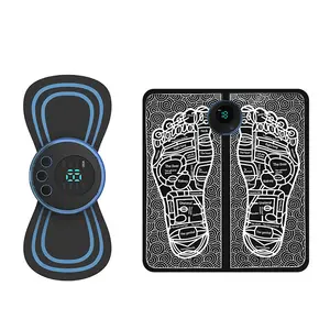 Offre Spéciale multi-modes longue endurance ciblée soulagement de la douleur Relax électrodes électriques dizaines Ems tapis de massage des pieds