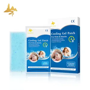 Hot Sale Blue Hydro gel Kinder Cool Gips Baby Cold Fever Reduzieren Sie das Kühlgel pflaster