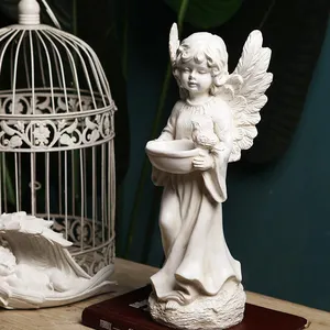 Europese Angel God Van Liefde Gebed Angel Hars Decoratie Kinderkamer Hoge Kwaliteit Creatieve Decoratie Ambachten