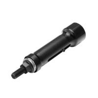 Outil de vis en métal noir pour extracteur de cylindre de dissolvant de goupille de clé automatique pour l'approvisionnement de serrurier de voitures