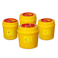 Offre Spéciale consommables médicaux jetables Sharps Biohazard aiguille multi-taille Sharp poubelle plastique moulage par injection