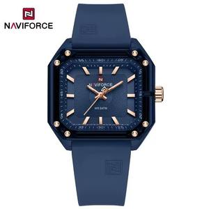 Reloj NAVIFORCE 7106 para Mujer, Elegante, de Cuarzo, con Correa de Silicona, Casual, para Negocios - Product Image 3