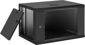 작은 10 인치 6U 벽 선반 선반 장착 네트워크 캐비닛 - Product Image 2